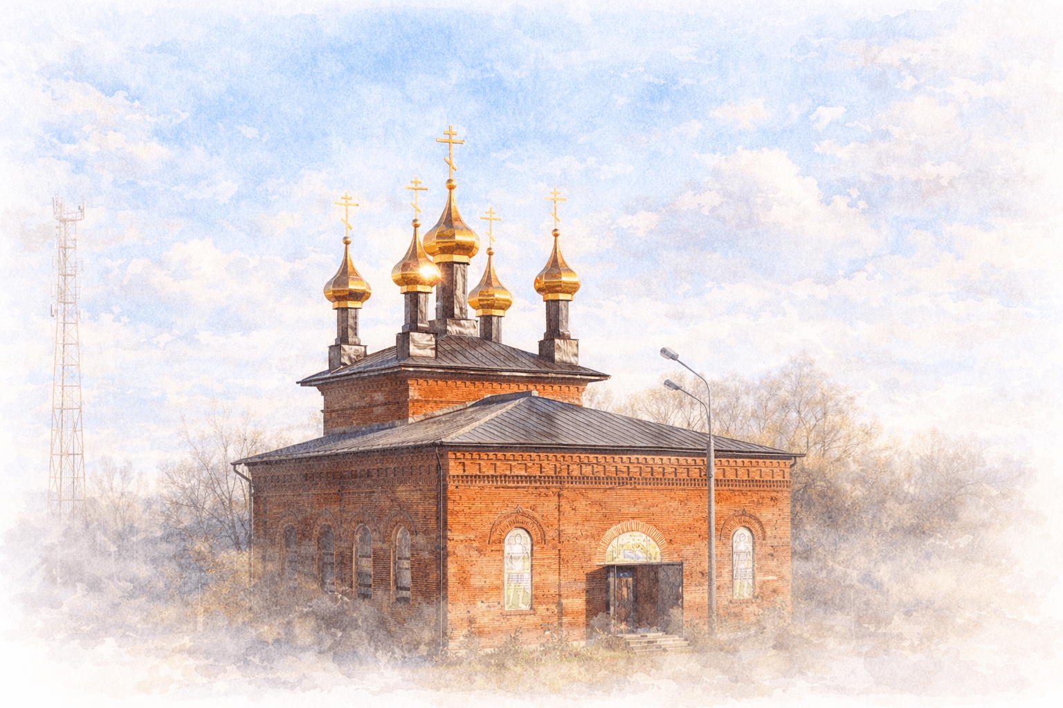 Рождественский храм, Лебедево