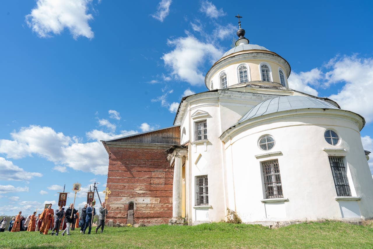 В Красной Горе впервые более чем за 200 лет совершена архиерейская литургия